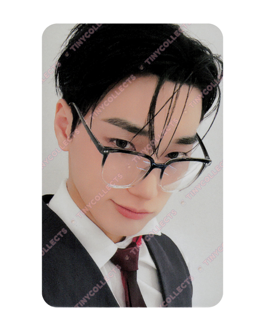 San Dear My Muse 1.1 Horn Rim Glasses ver. POB Golden Hour part 5 ATEEZ