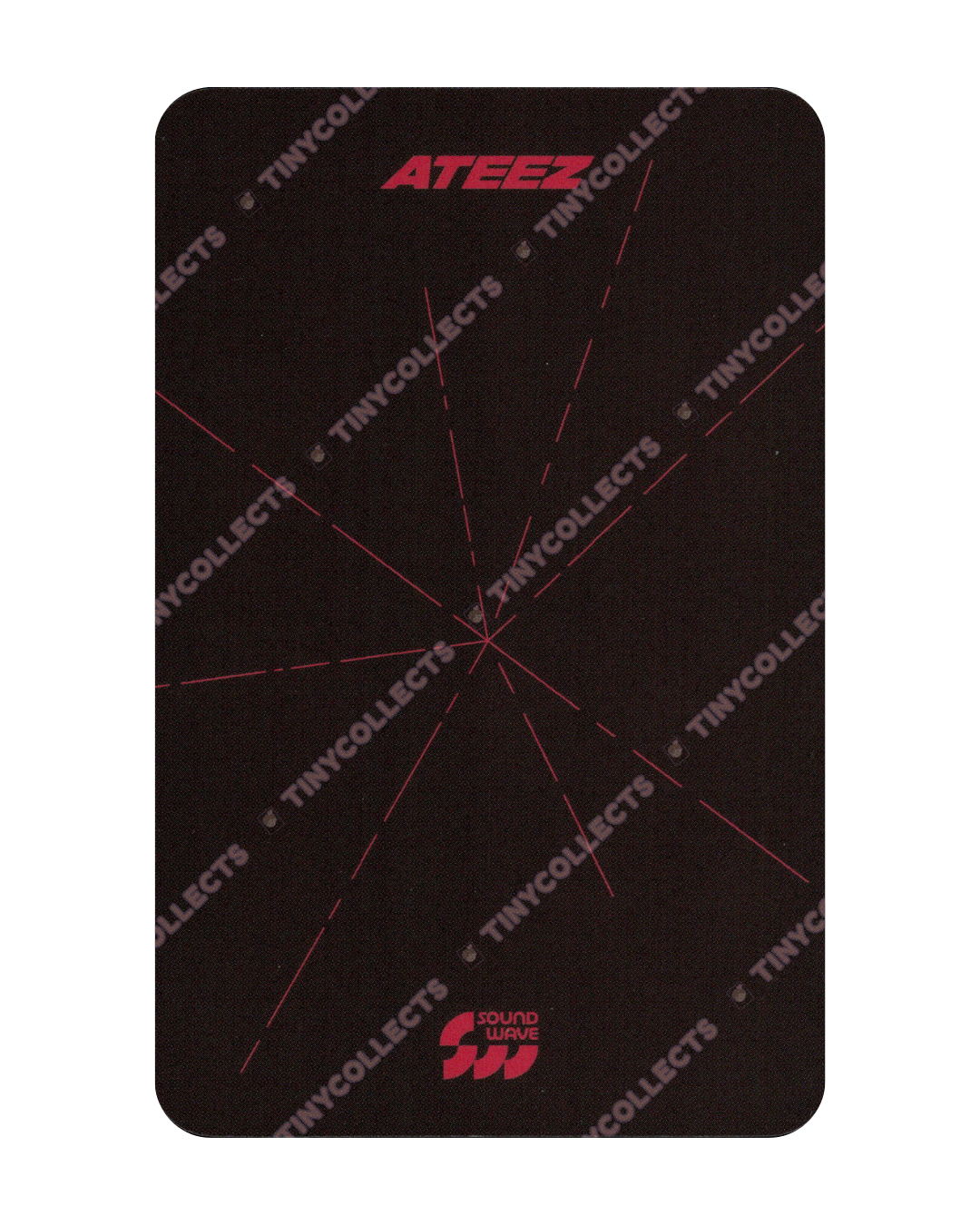 Hongjoong Soundwave 4.1 Cat Friend ver. fansign benefit Golden Hour part 2 ATEEZ