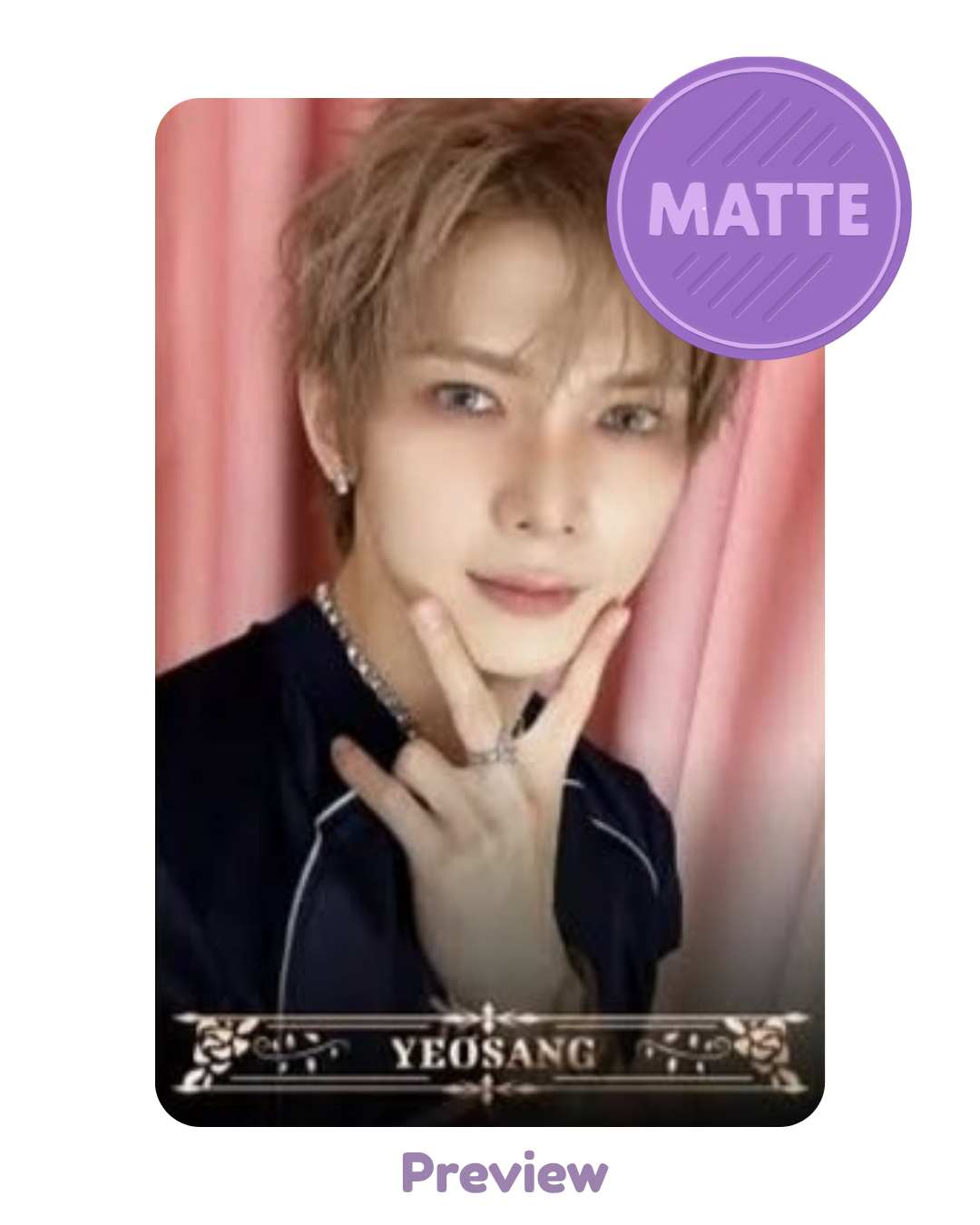 Yeosang Higher Timepiece 7.0 MV Behind ver. Matte Golden Hour part 5 ATEEZ