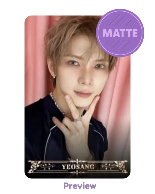 Yeosang Higher Timepiece 7.0 MV Behind ver. Matte Golden Hour part 5 ATEEZ