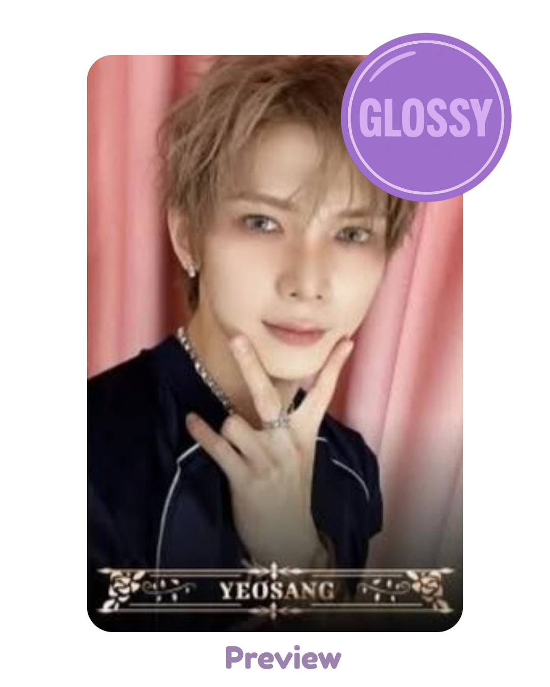 Yeosang Higher Timepiece 7.0 MV Behind ver. Glossy Golden Hour part 5 ATEEZ