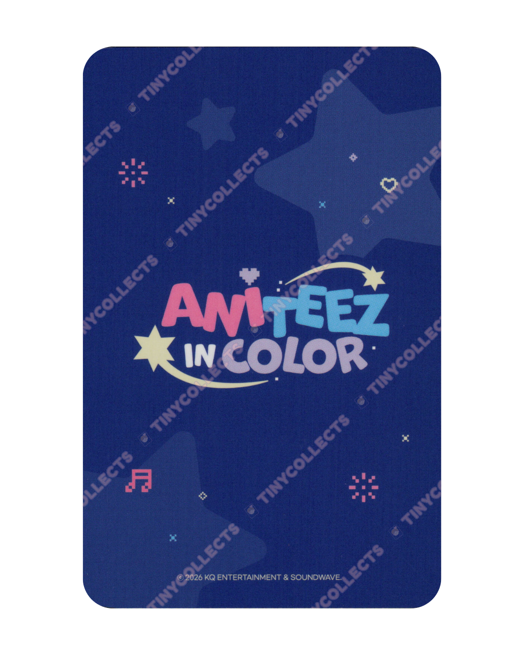 Mingi Trading Card 4 Aniteez in Color ATEEZ