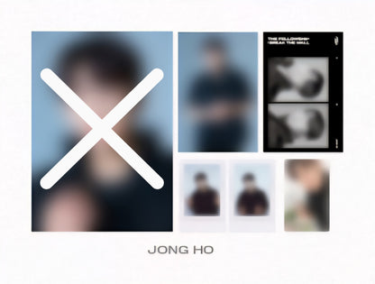 Jongho Photo Set Break The Wall tour merch ATEEZ