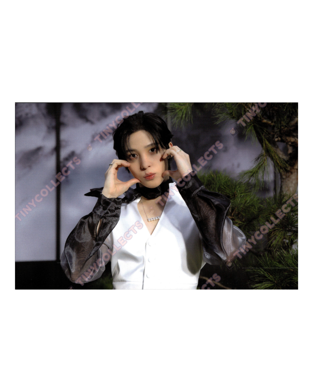 Yunho Cafe event set benefit postcard Soundwave Golden Hour part 4 ATEEZ