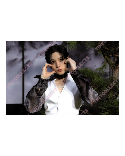 Yunho Cafe event set benefit postcard Soundwave Golden Hour part 4 ATEEZ