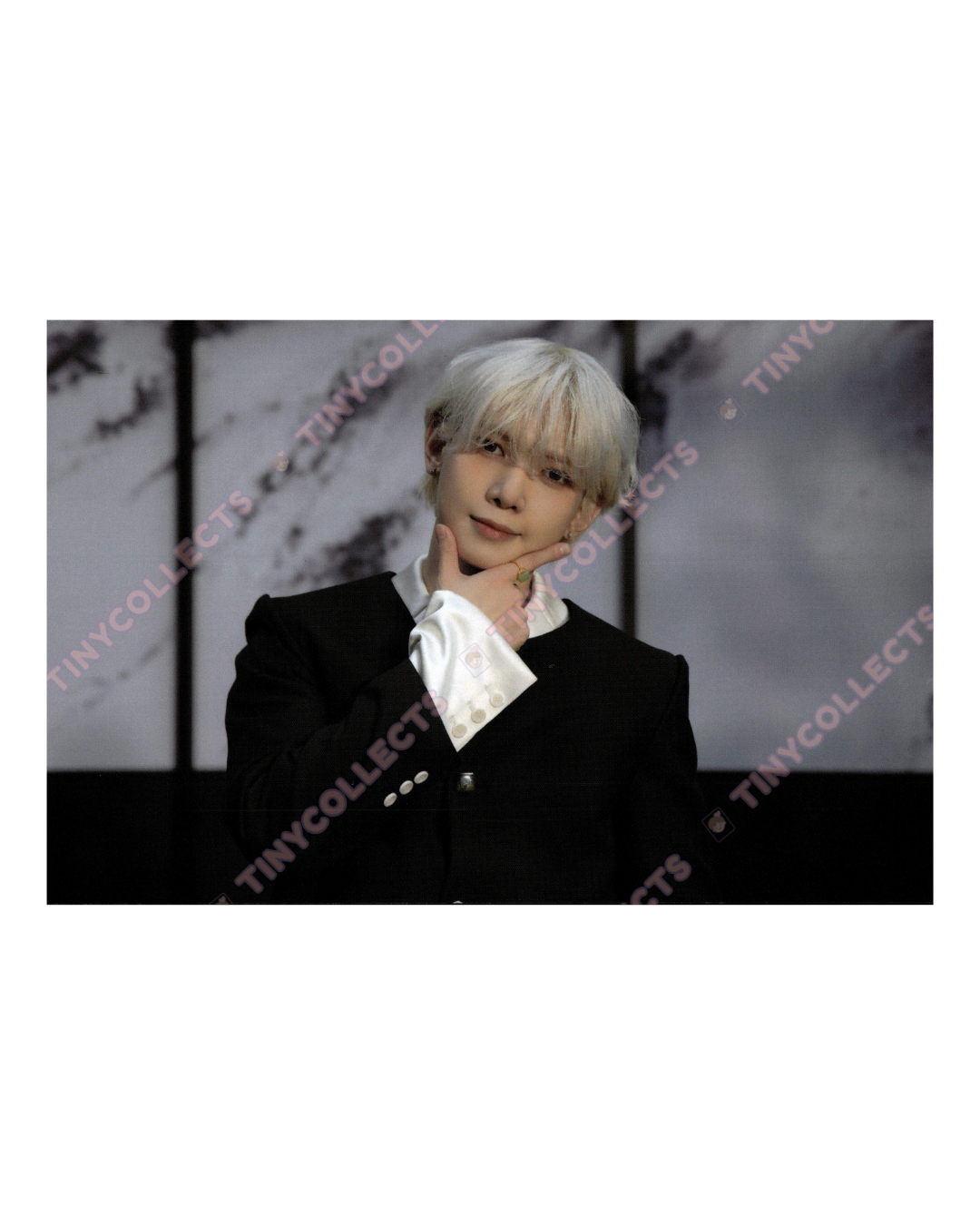 Yeosang Cafe event set benefit postcard Soundwave Golden Hour part 4 ATEEZ