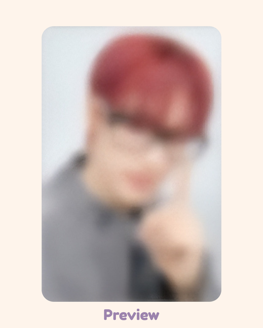 Wooyoung JJMuze Lucky Draw Smarteez ver. Golden Hour part 4 ATEEZ