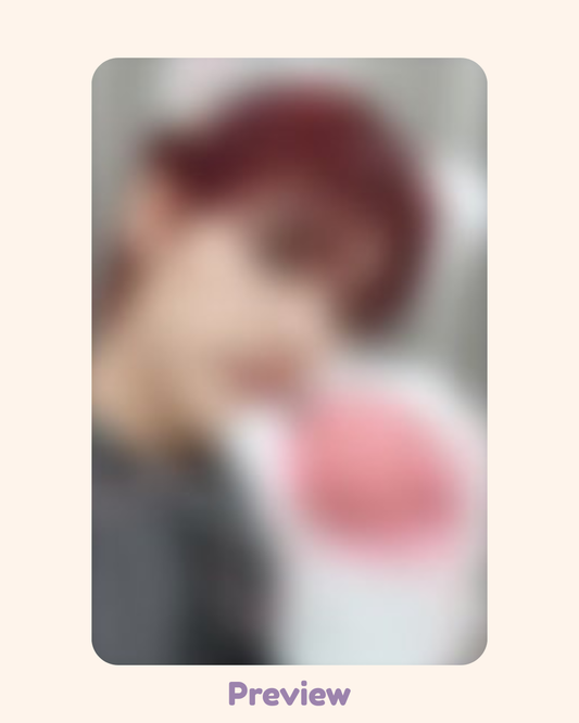 Wooyoung Dear My Muse Lucky Draw 1.1 Woolly Meow ver. Golden Hour part 4 ATEEZ