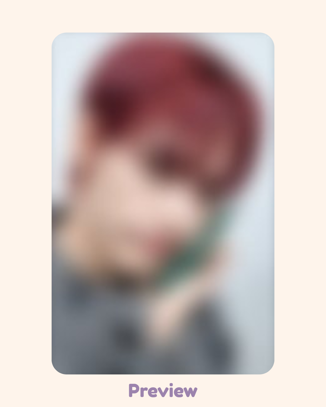 Wooyoung Dear My Muse Lucky Draw 1.2 It's Hot! ver. Golden Hour part 4 ATEEZ