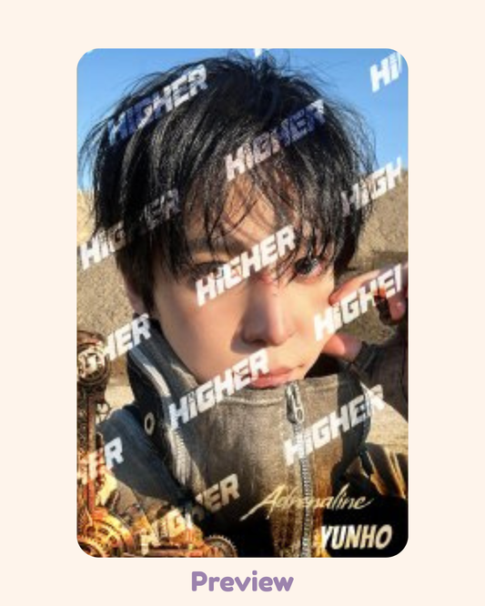 Yunho Higher Timepiece Comeback Special ver. Golden Hour part 4 ATEEZ