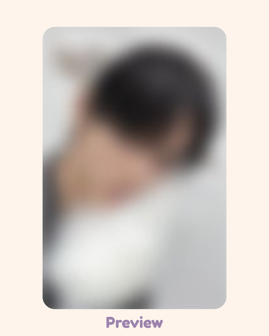 Wooyoung Makestar 6.1 Fluffyteez ver. fansign benefit Golden Hour part 4 ATEEZ