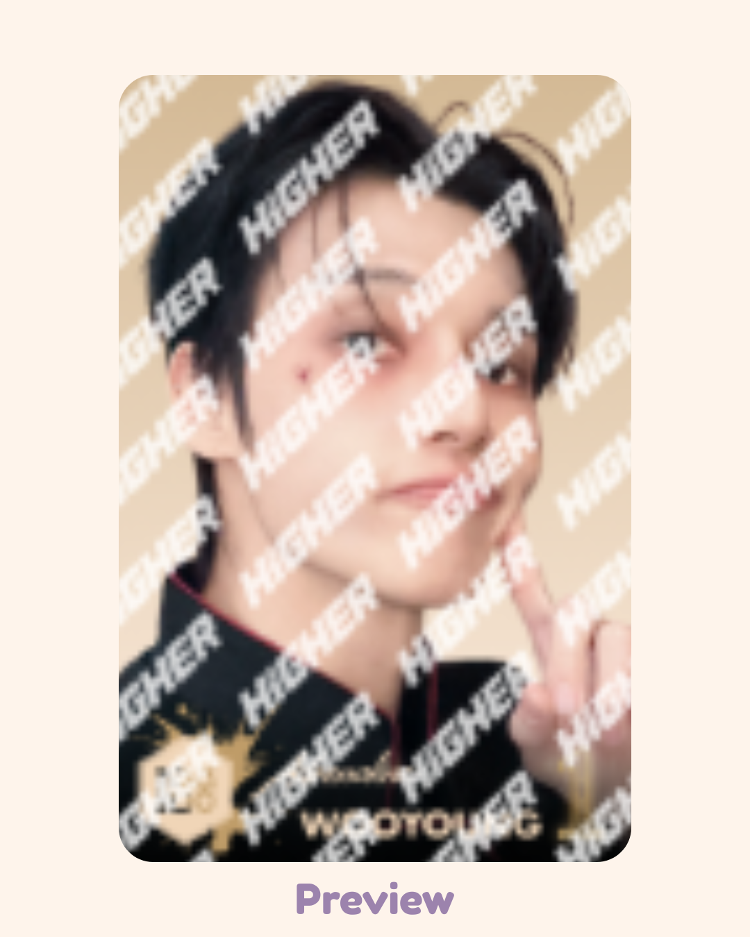 Wooyoung Higher Timepiece MBC Show! Win ver. Golden Hour part 4 ATEEZ