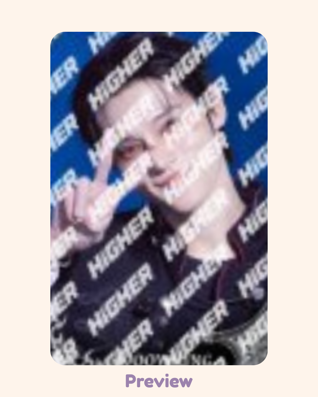 Wooyoung Higher Timepiece MBC Show! ver. A Golden Hour part 4 ATEEZ