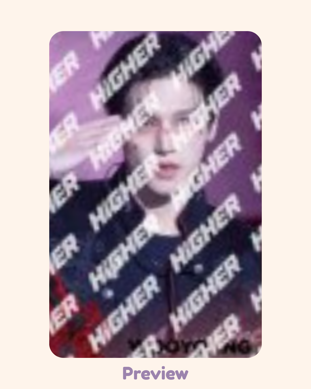 Wooyoung Higher Timepiece MBC Show! ver. B Golden Hour part 4 ATEEZ