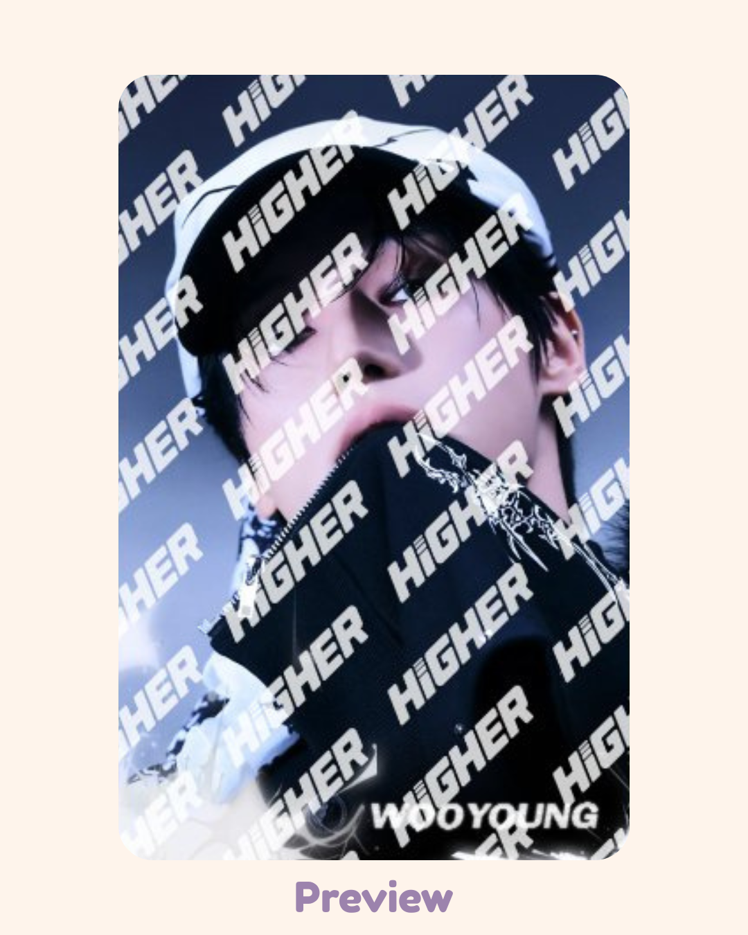 Wooyoung Higher Timepiece Adrenaline Theme ver. B Golden Hour part 4 ATEEZ