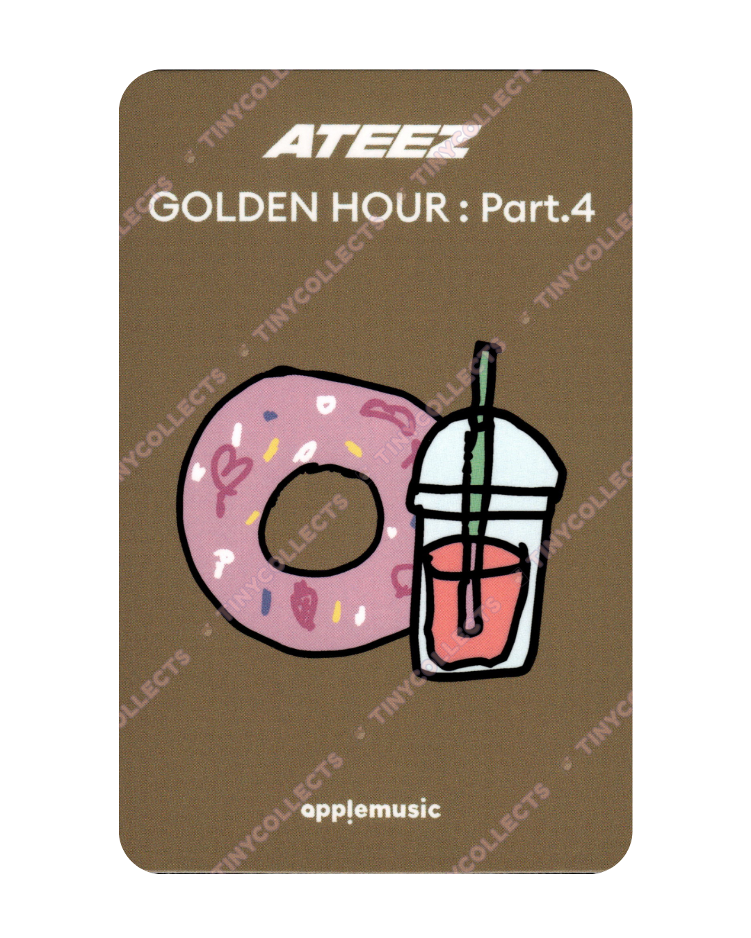 Yeosang Cafe event benefit Apple Music/OffiK Golden Hour part 4 ATEEZ