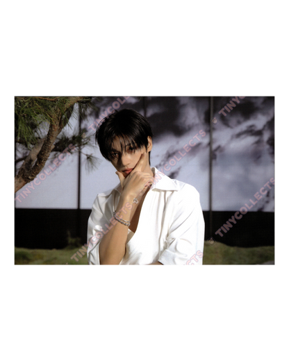 Wooyoung Cafe event set benefit postcard Soundwave Golden Hour part 4 ATEEZ
