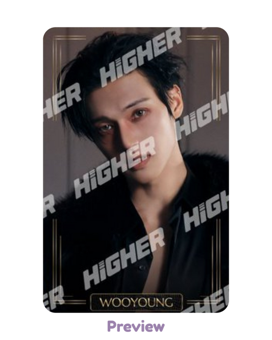 Wooyoung Higher Timepiece Adrenaline Theme C ver. Golden Hour part 4 ATEEZ