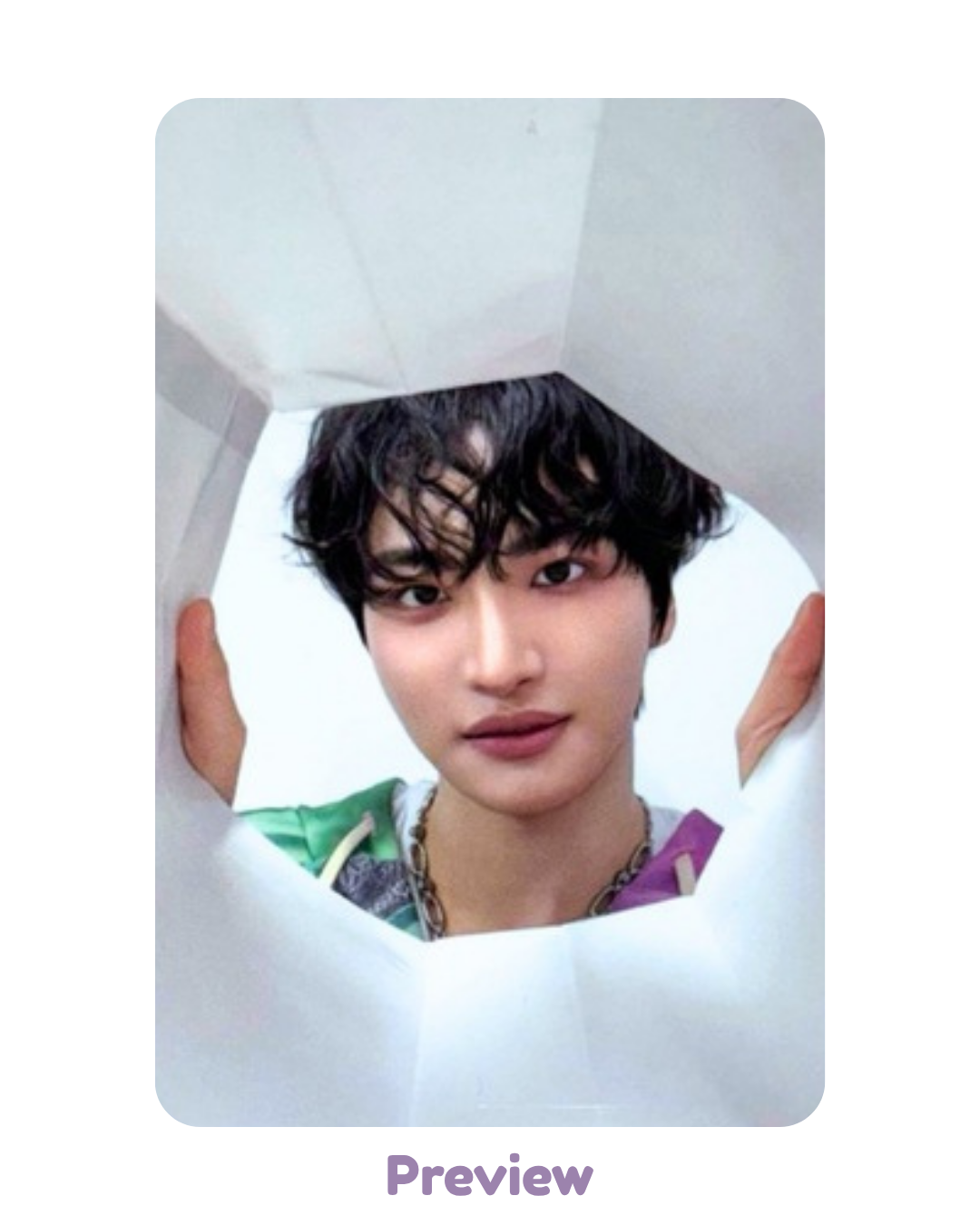 Seonghwa Pop-up Stamp Event Benefit Aniteez in Color ATEEZ