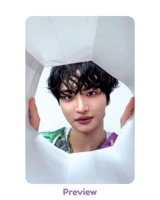 Seonghwa Pop-up Stamp Event Benefit Aniteez in Color ATEEZ