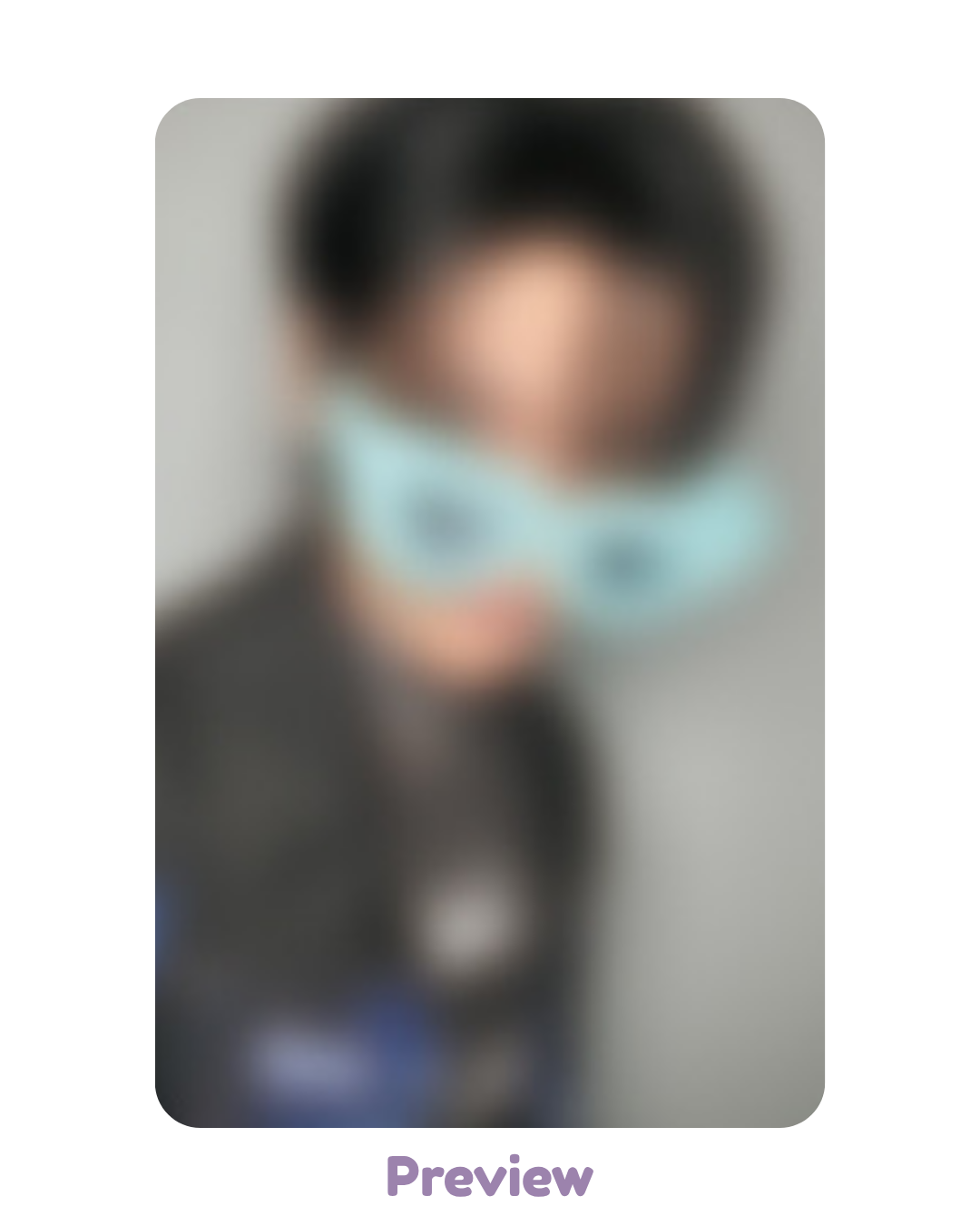 Wooyoung Musicart 1.1 Blue Sunglasses ver. POB Golden Hour part 5 ATEEZ