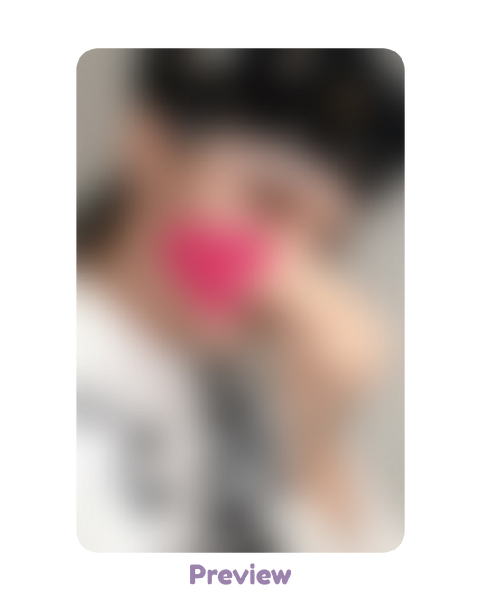 Wooyoung KQ 1.0 Heart ver. POB Pink LP Golden Hour part 5 ATEEZ