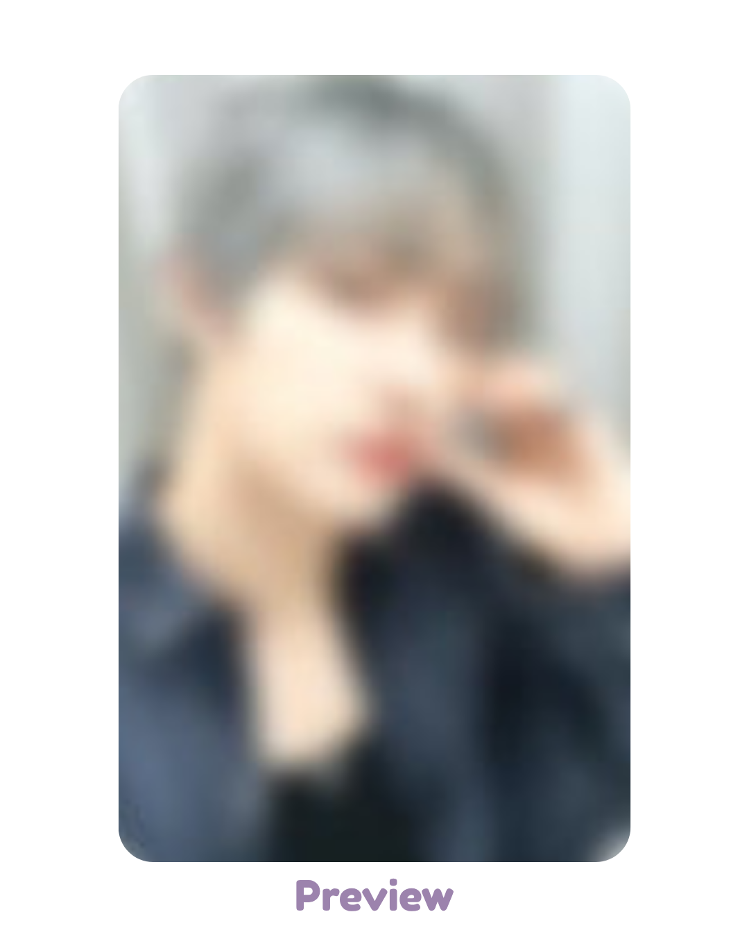 Mingi Whosfan 1.0 Cheek Heart ver. POB Golden Hour part 5 ATEEZ