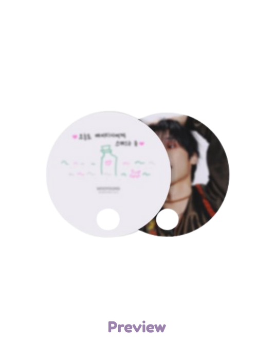 Wooyoung Fromm 1.2 Handfan Summer ver. POB 3:1 Golden Hour part 5 ATEEZ
