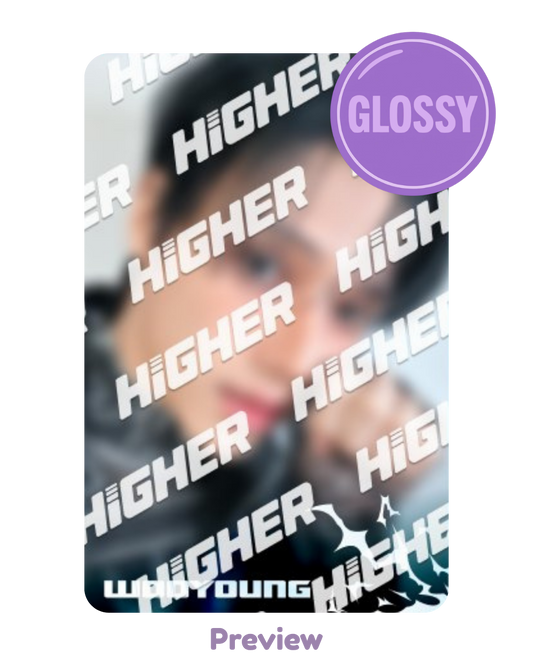 Wooyoung Higher Timepiece 1.0 Comeback Selfie ver. Glossy Golden Hour part 5 ATEEZ