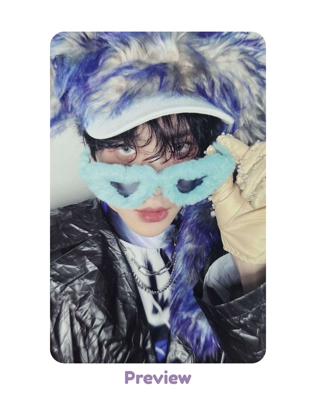 Yunho Musicart 1.1 Blue Sunglasses ver. POB Golden Hour part 5 ATEEZ