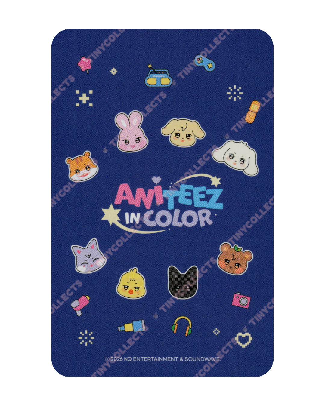 Jongho Micro Deco Sticker incl. Merch Aniteez in Color ATEEZ