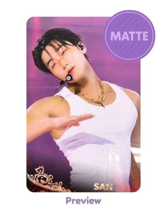 San Higher Timepiece 6.0 SBS Inkigayo Ep.1316 ver. Matte Golden Hour part 5 ATEEZ
