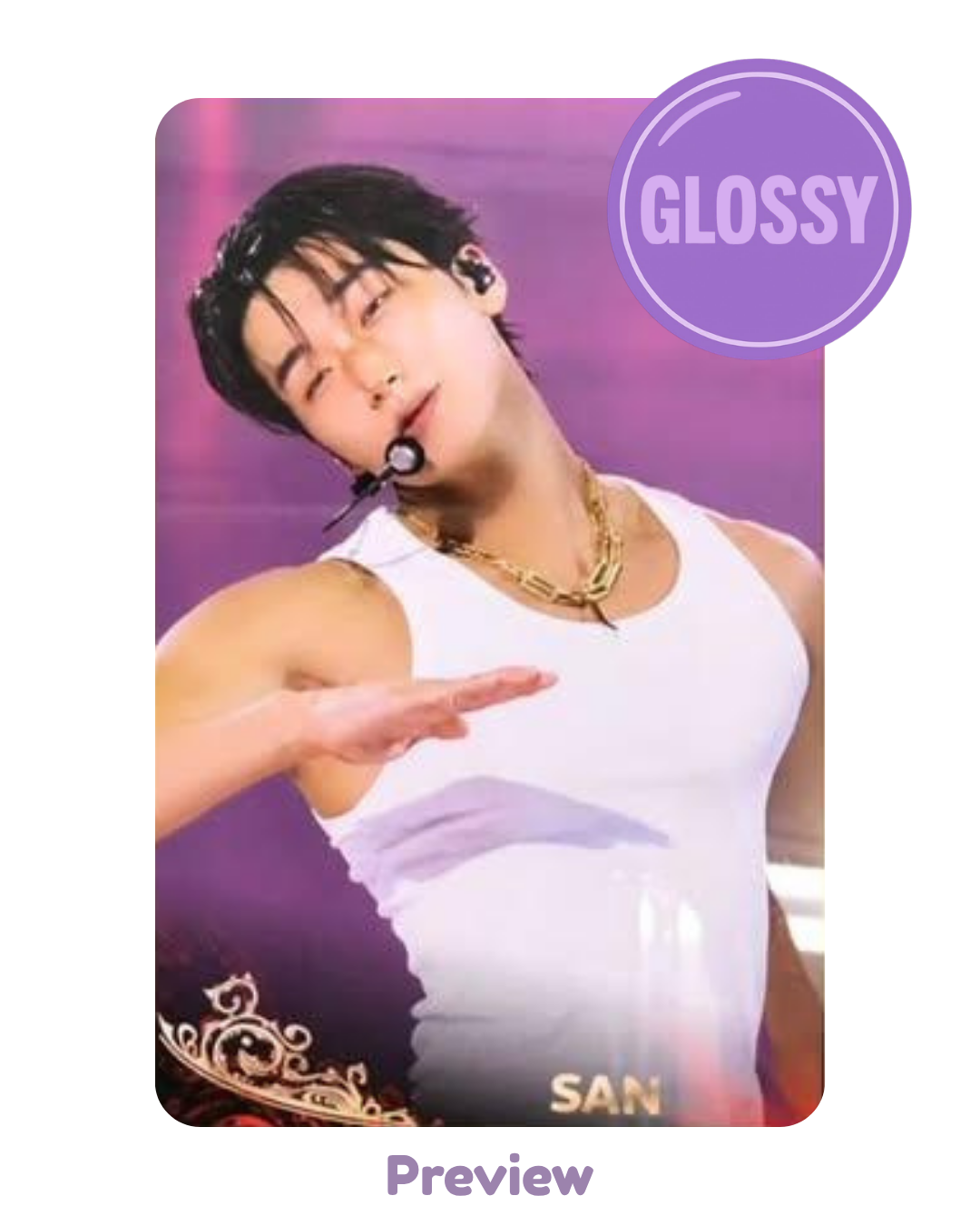 San Higher Timepiece 6.0 SBS Inkigayo Ep.1316 ver. Glossy Golden Hour part 5 ATEEZ