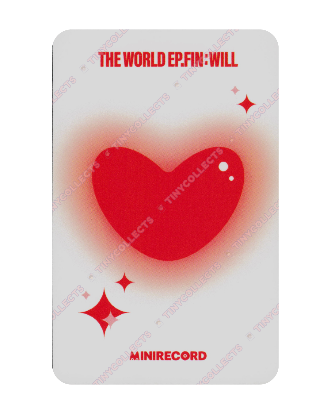 Yunho Minirecord 5.0 Heart Candle ver. fansign benefit The World Ep. Fin: Will ATEEZ