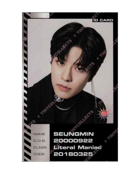 Seungmin album incl. ID card ver. Oddinary Stray Kids
