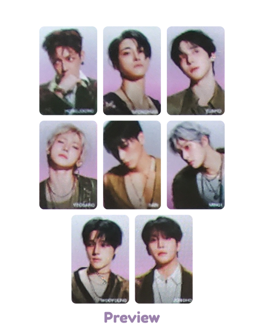 Set/OT8 Higher Timepiece 4.0 Concept Theme A ver. Golden Hour part 5 ATEEZ