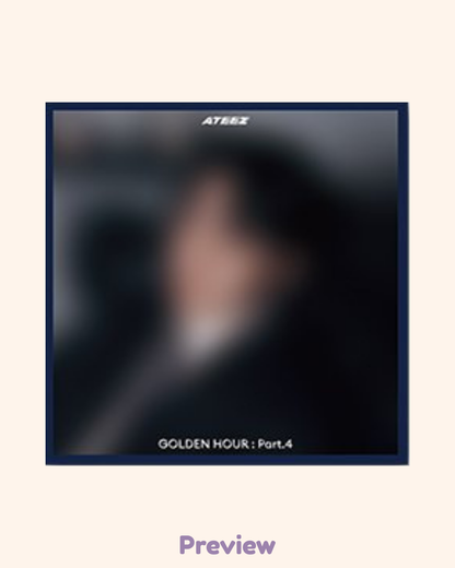 Sealed Digipack choose member Golden Hour part 4 ATEEZ