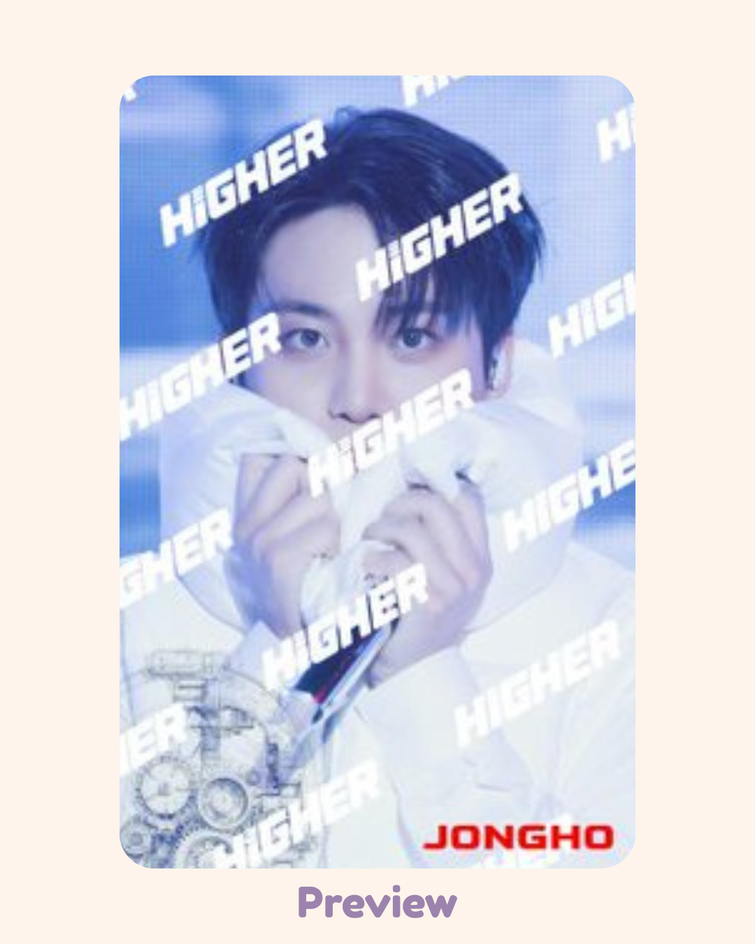 Jongho Higher Timepiece NASA Stage ver. Golden Hour part 4 ATEEZ