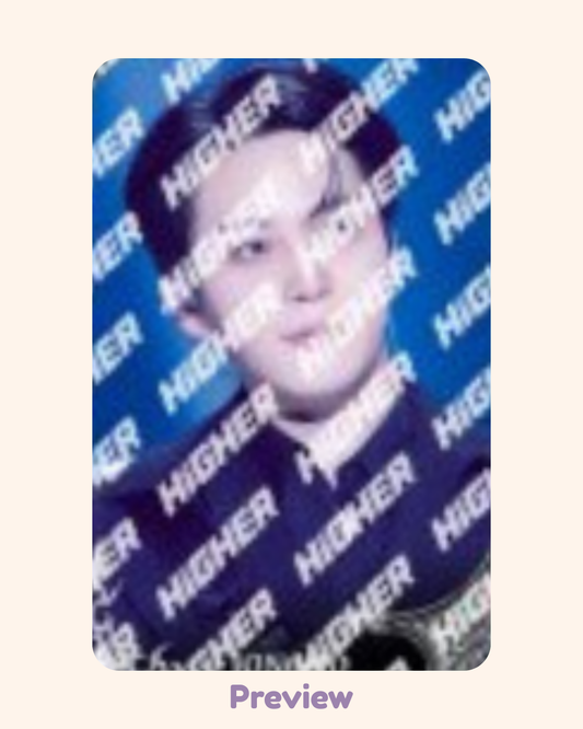 Jongho Higher Timepiece MBC Show! ver. A Golden Hour part 4 ATEEZ