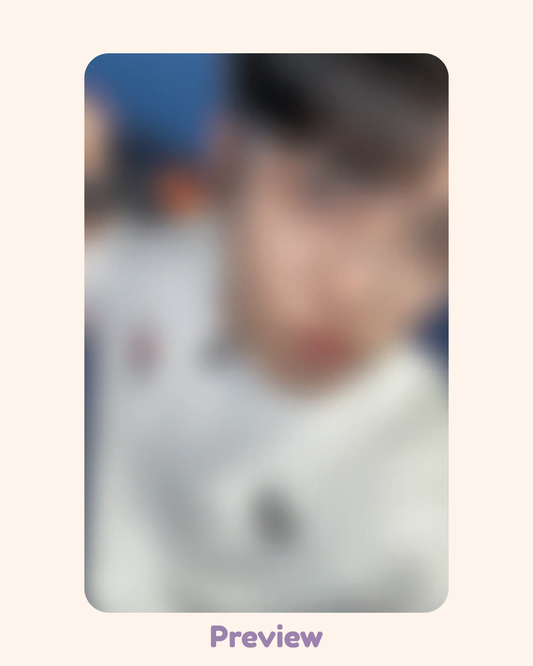 Jongho Apple Music 4.0 ATINY's Heart Aim ver. fansign benefit Golden Hour part 4 ATEEZ