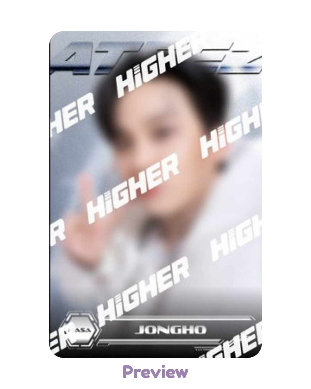 Jongho Higher Timepiece NASA selfie ver. Golden Hour part 4 ATEEZ