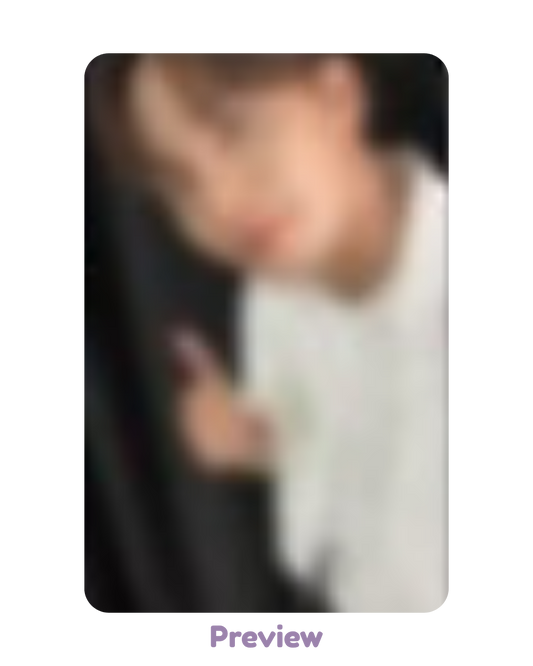 Jongho Mernel 1.2 B type collab benefit ATEEZ
