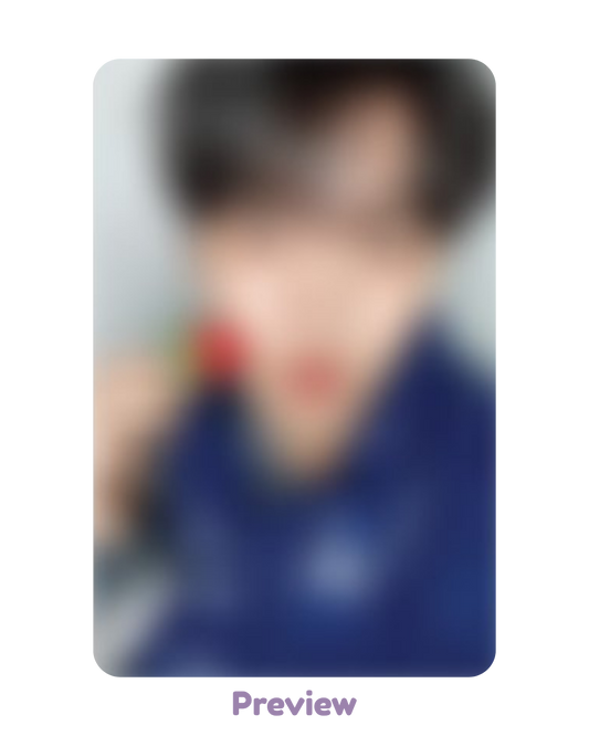 Jongho Makestar 2.0 Strawberry ver. Fansign Benefit Golden Hour part 5 ATEEZ