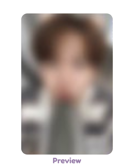 Jongho Apple Music 2.0 Hamsteez ver. Fansign Benefit Golden Hour part 5 ATEEZ