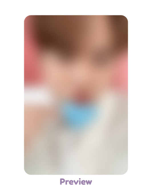 Jongho KQ 1.0 Heart ver. POB Pink LP Golden Hour part 5 ATEEZ