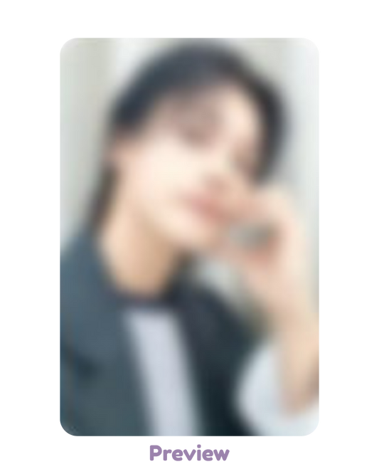 Wooyoung Whosfan 1.0 Cheek Heart ver. POB Golden Hour part 5 ATEEZ