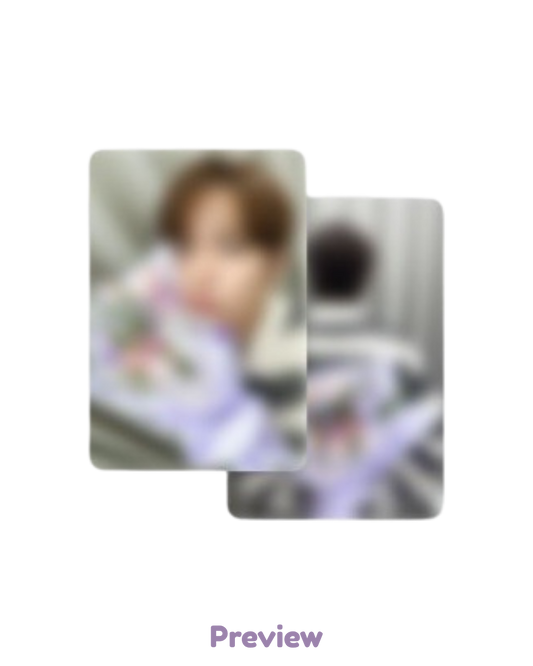 Jongho Toktoq 1.2 Bouquet ver. POB double-sided Golden Hour part 5 ATEEZ