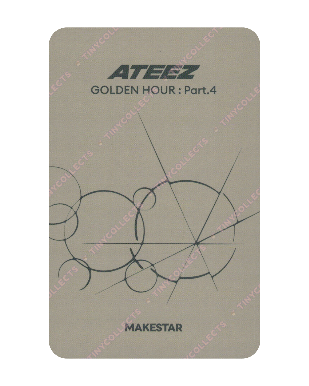 Wooyoung Makestar 3.0 Kyuu~ ver. Fansign Benefit Golden Hour part 4 ATEEZ