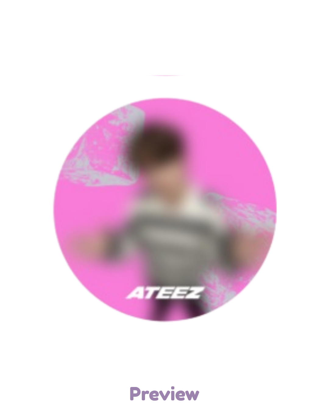 Jongho Apple Music/Offik Cafe Event 1.2 Coaster ver. Golden Hour part 5 ATEEZ