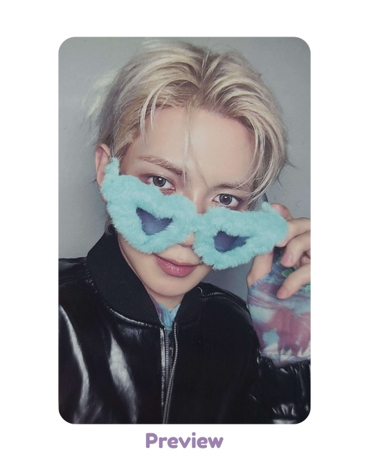 Yeosang Musicart 1.1 Blue Sunglasses ver. POB Golden Hour part 5 ATEEZ